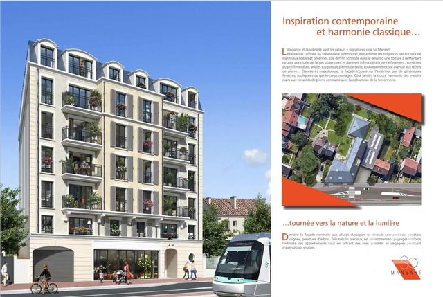 Appartement F1 à louer - 1 pièce - 37.04 m2 - CLAMART - 92 - ILE-DE-FRANCE - Century 21 Lb Immobilier